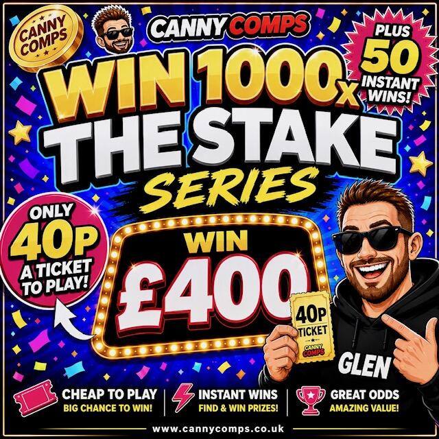 WIN 1000 X STAKE 40p SERIES