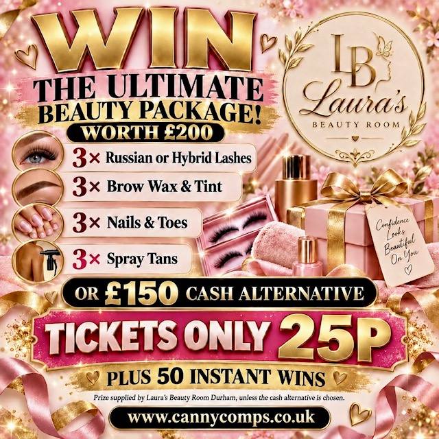 LB ULTIMATE BEAUTY PACKAGE or CASH